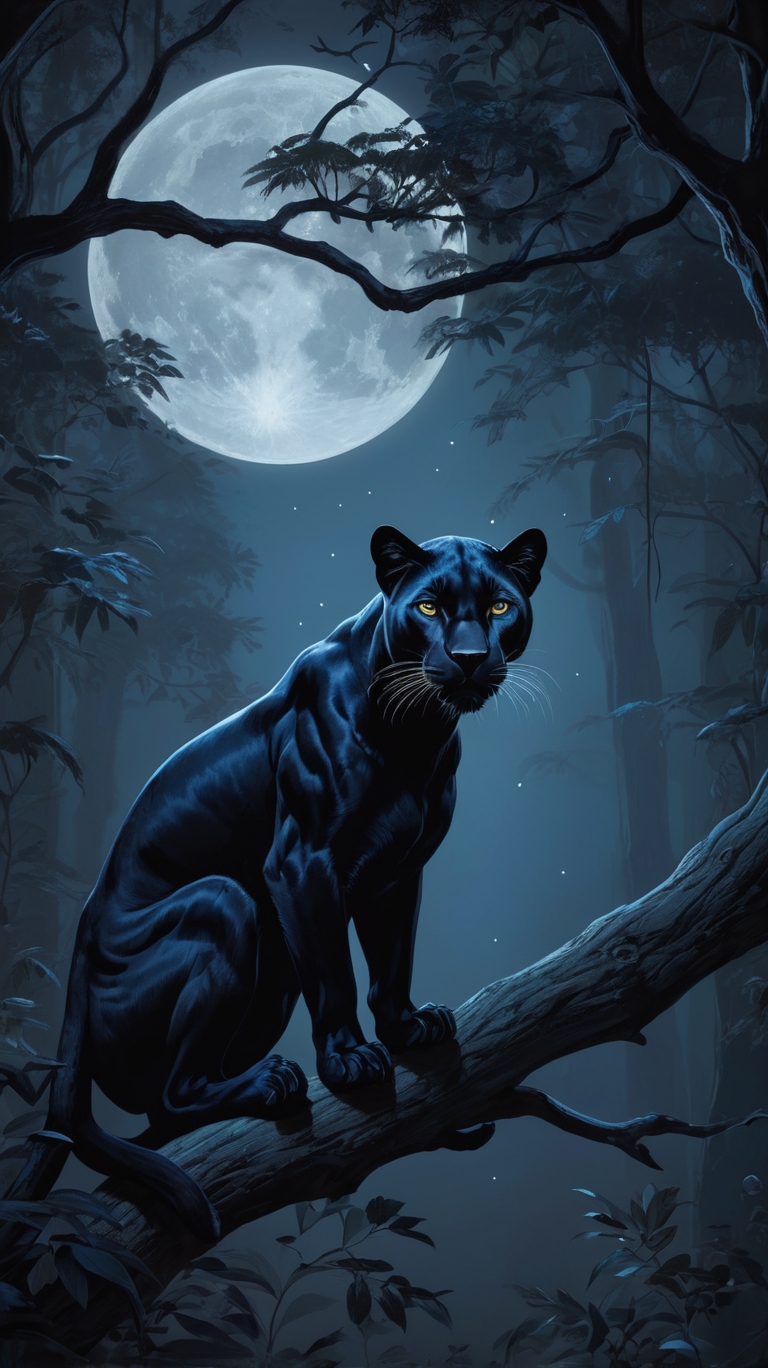 A black panther