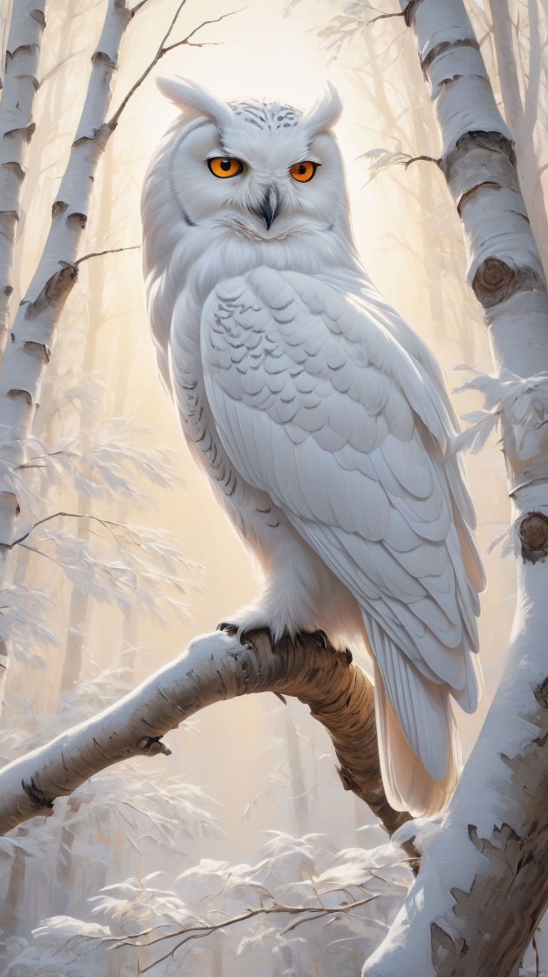 A White Owl