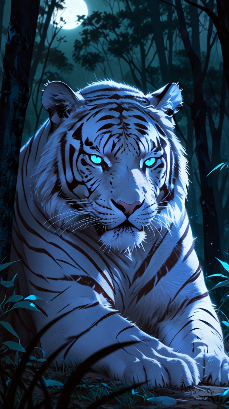 A White Tiger