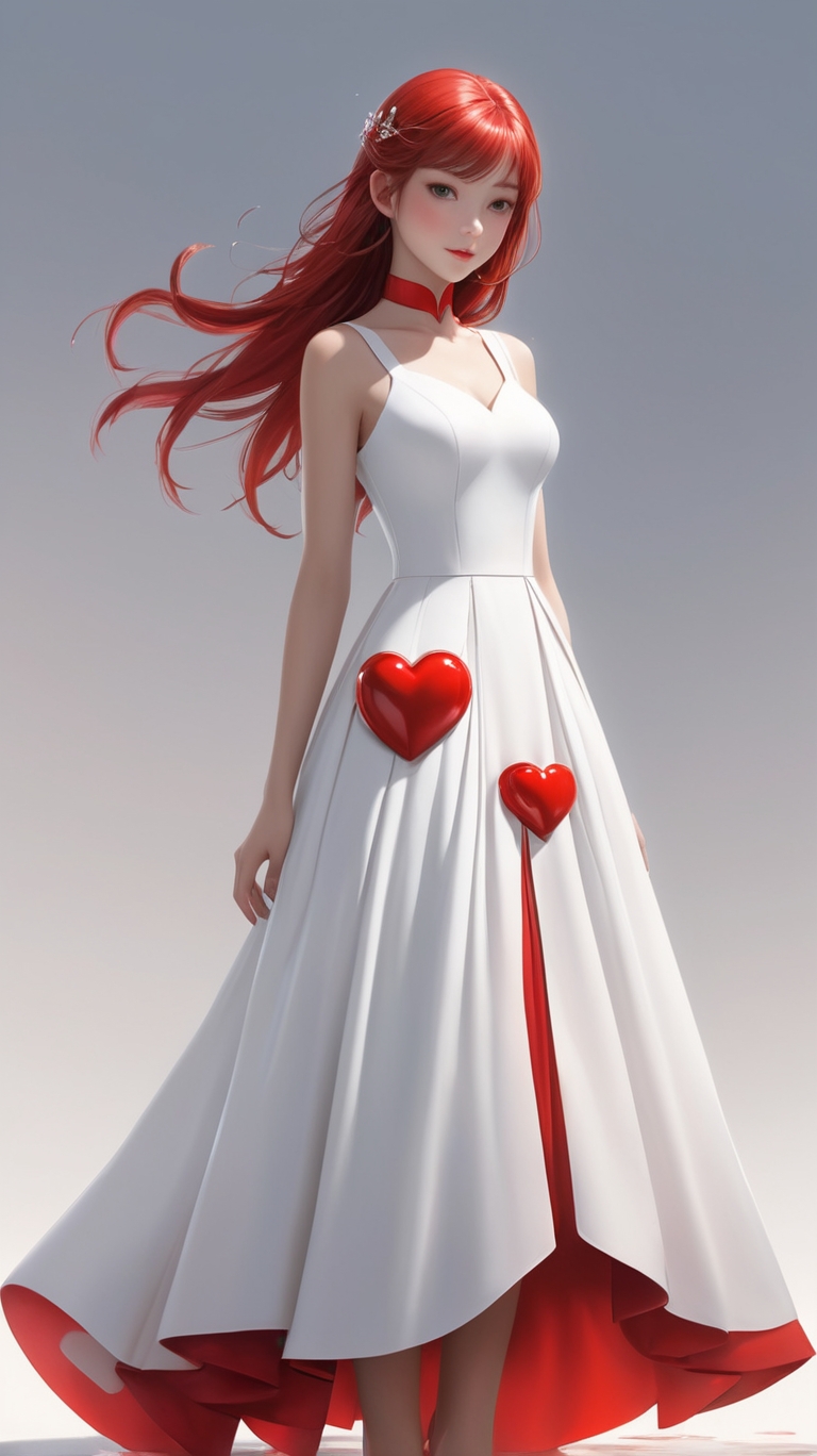 A beautiful modern girl