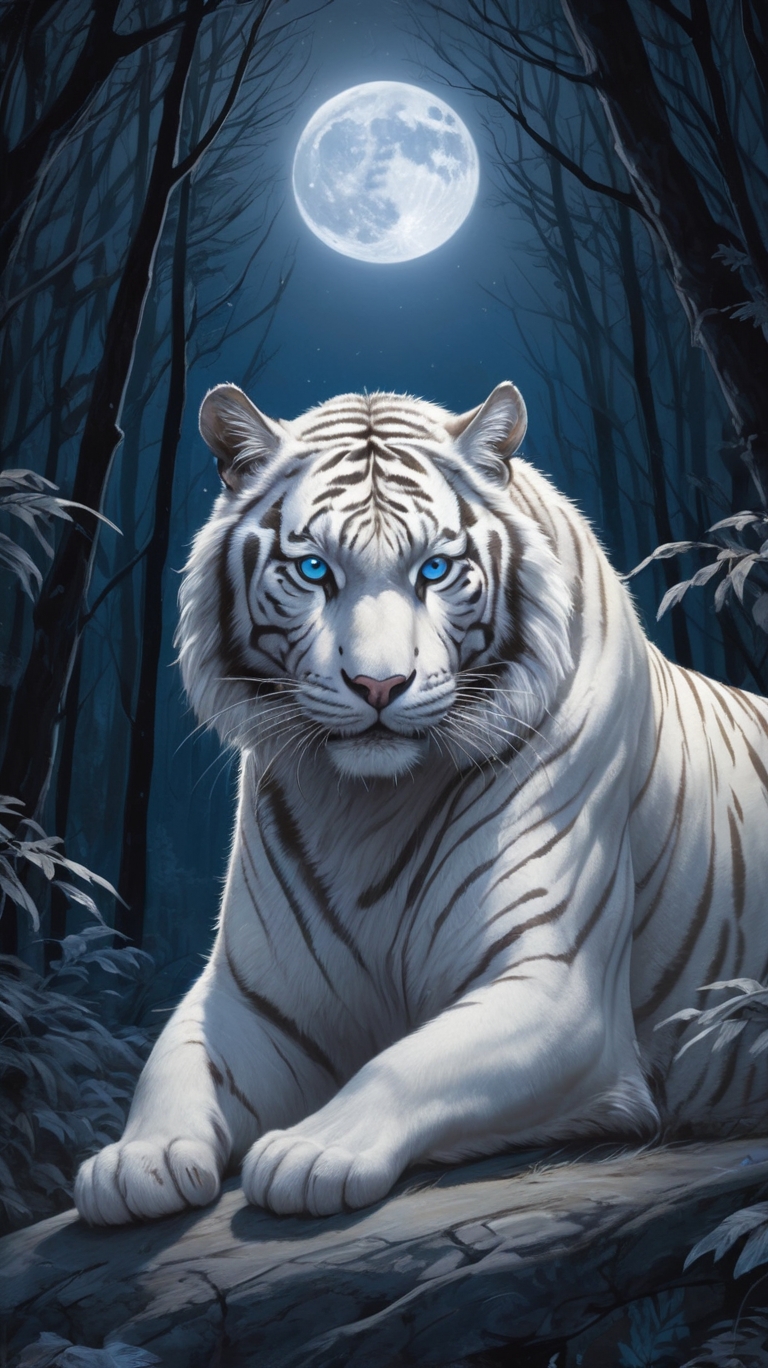 A White Tiger