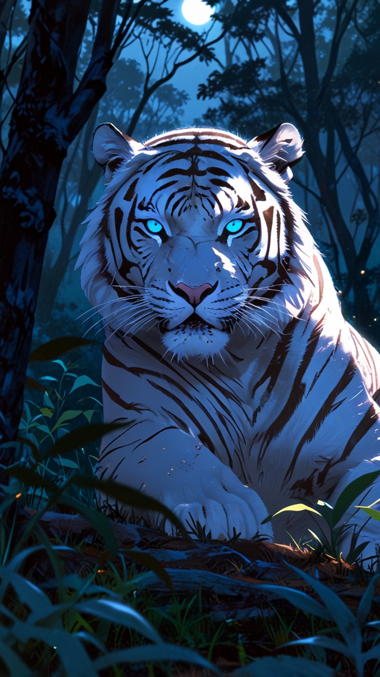 A White Tiger