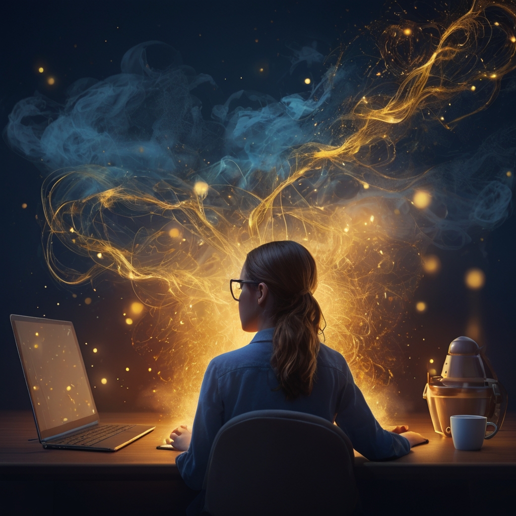 Girl with Laptop