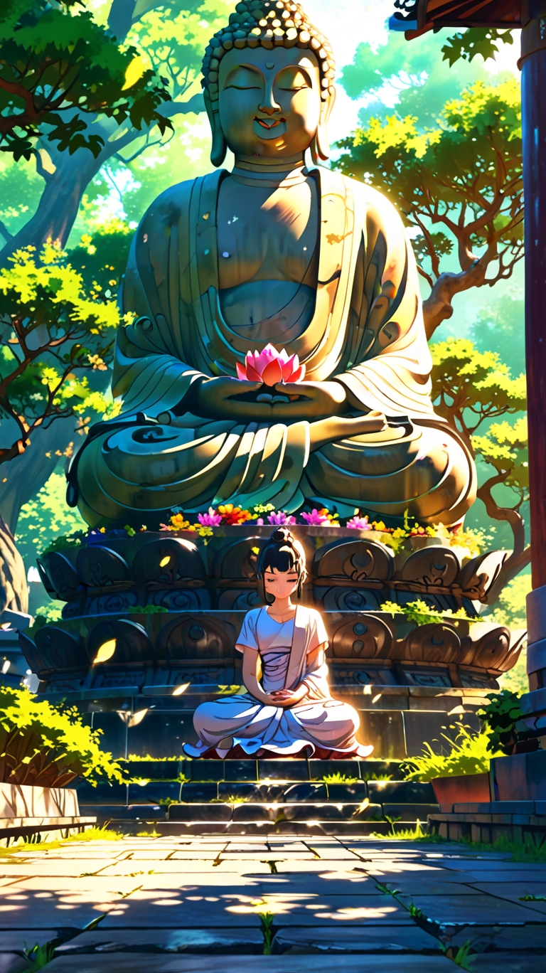 Gautama Buddha Meditating