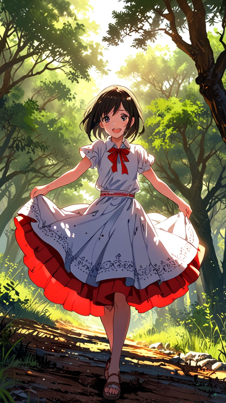Dancing girl
