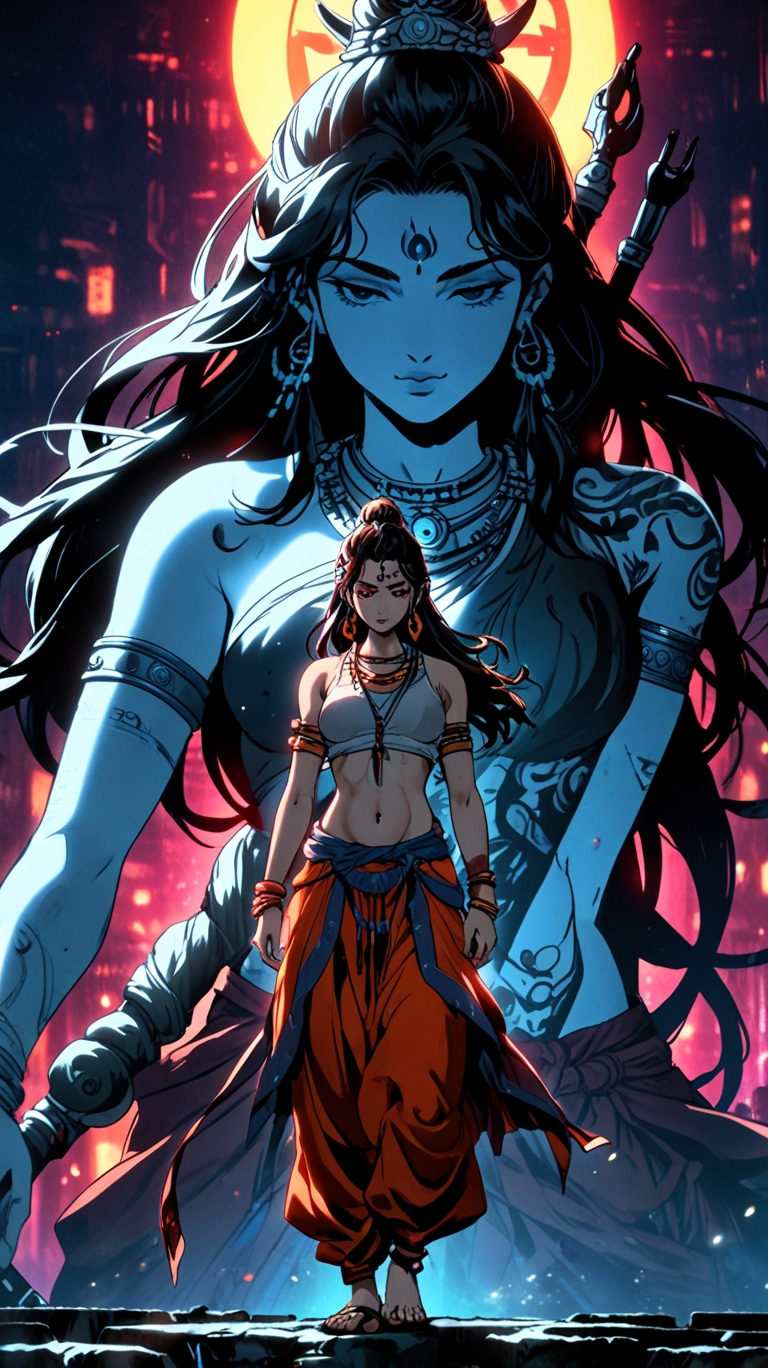 Indian Warrior Lady