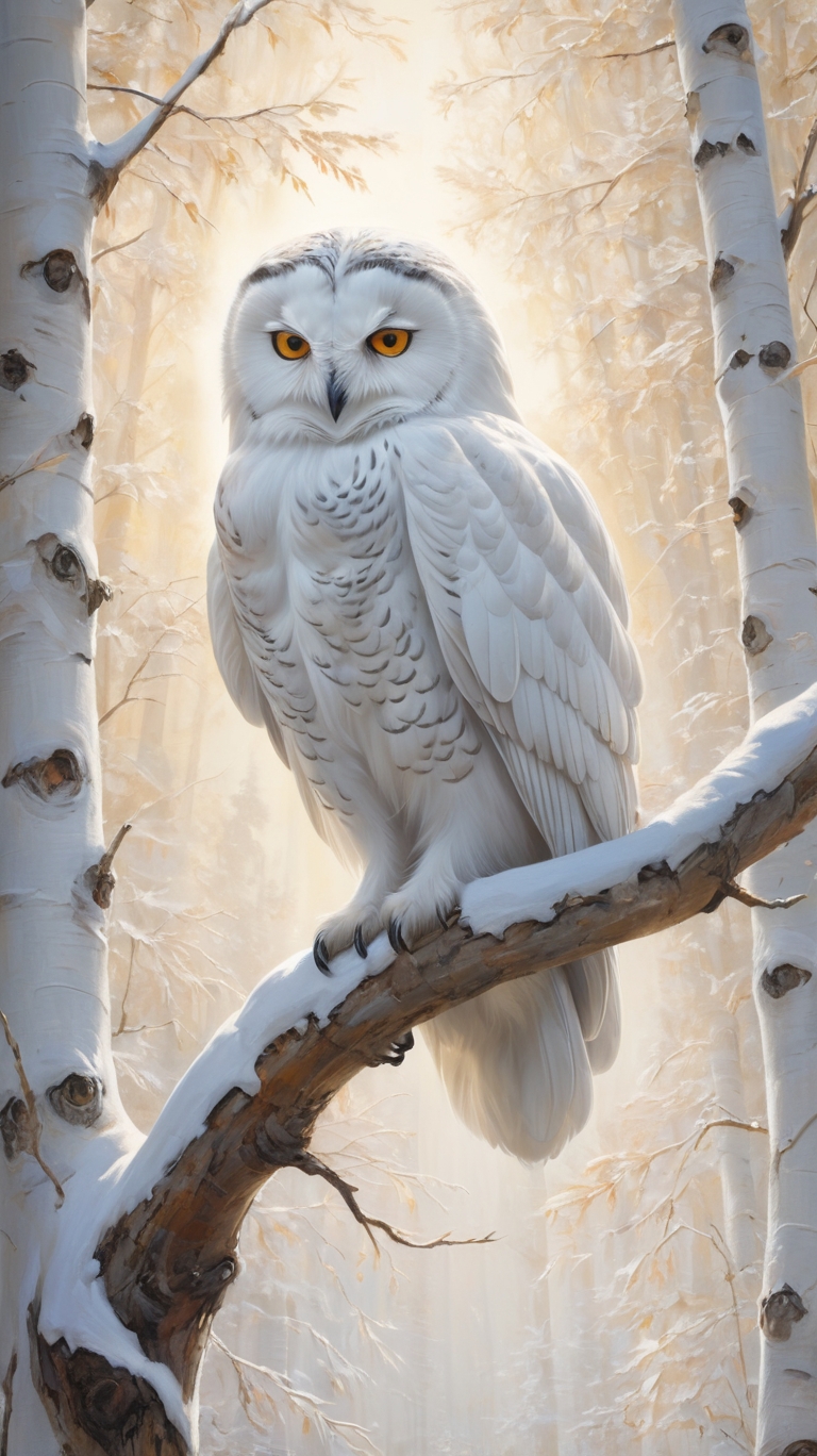 A White Owl