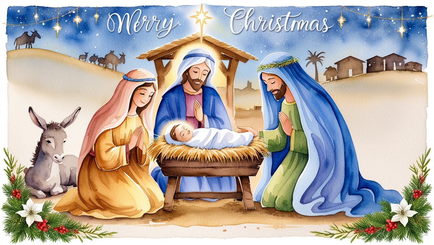 Jesus Christ Christmas Wallpapers