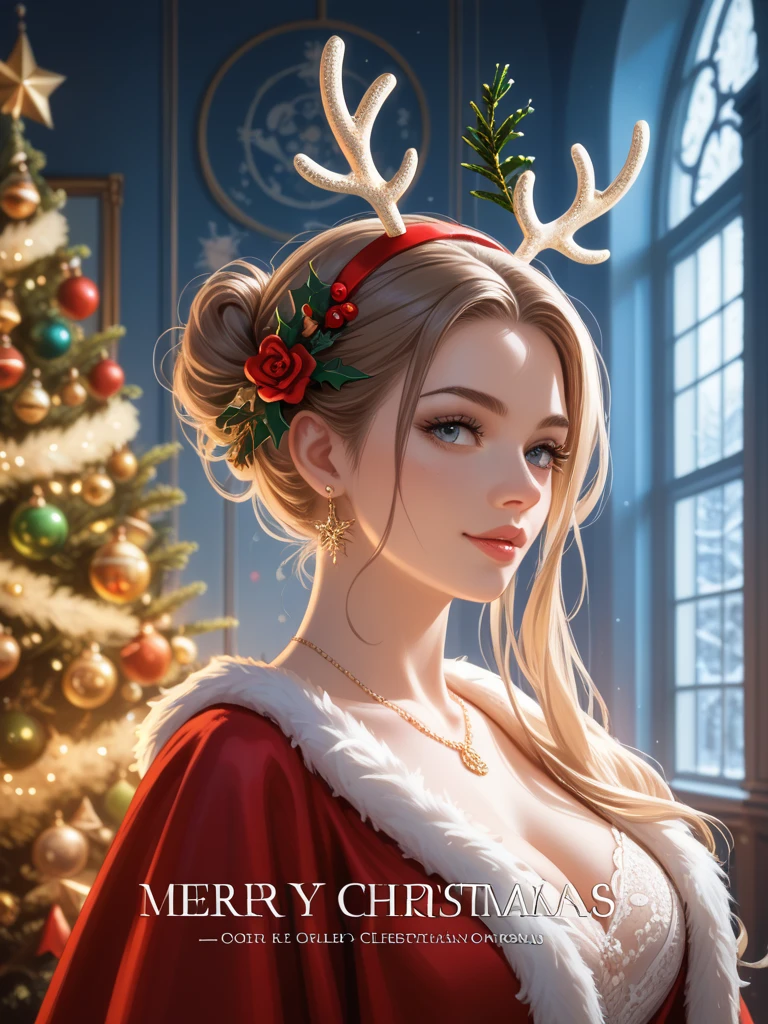 Santa Claus Girl Christmas Wallpapers