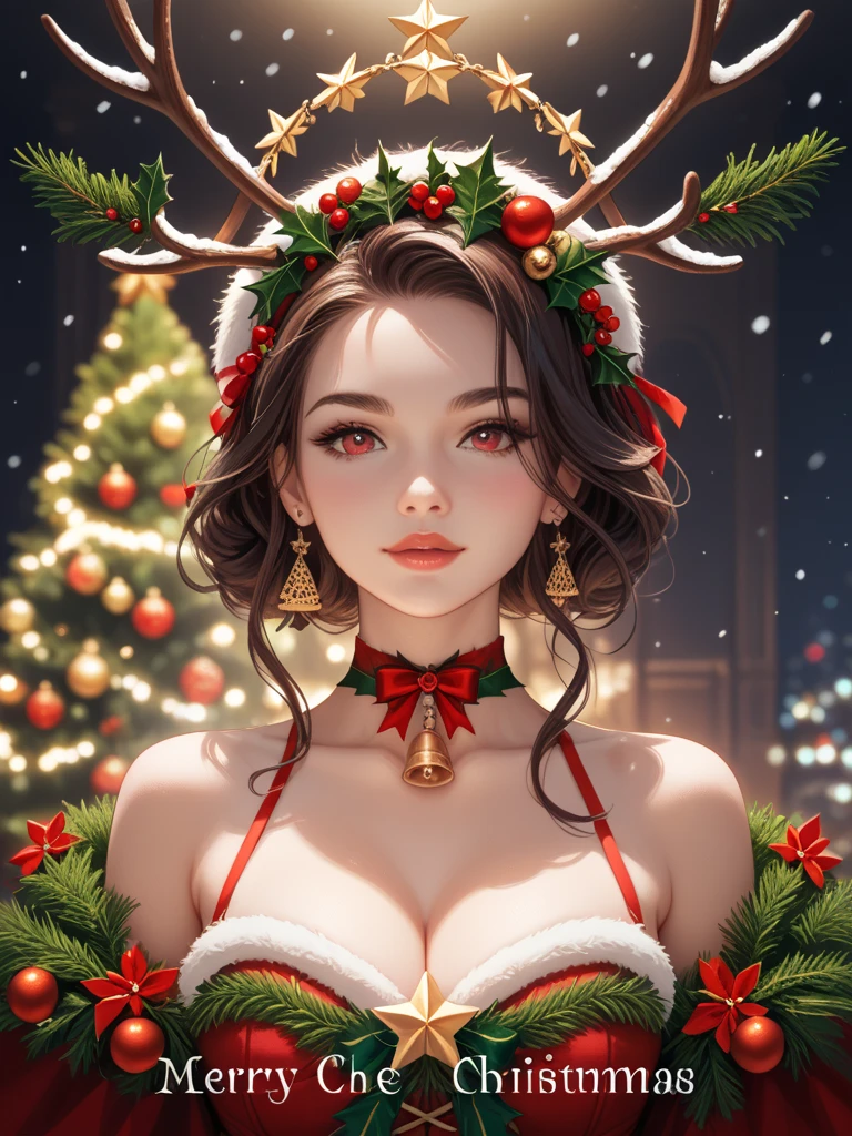 Santa Claus Girl Christmas Wallpapers