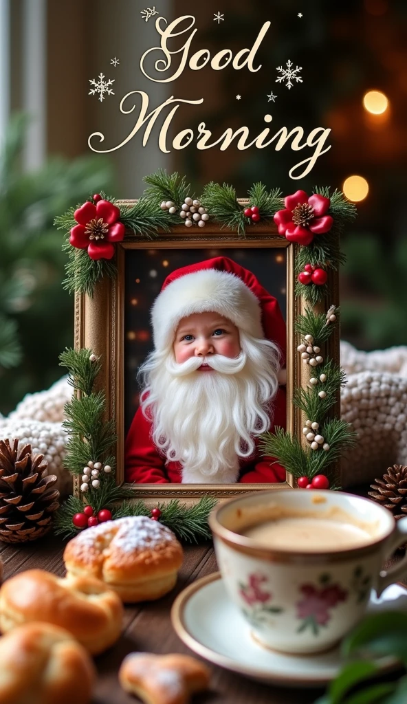 Good Morning Wallpapers - Santa baby