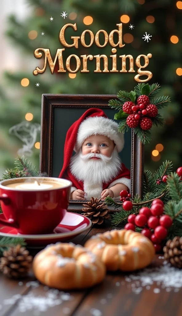 Good Morning Wallpapers - Santa baby